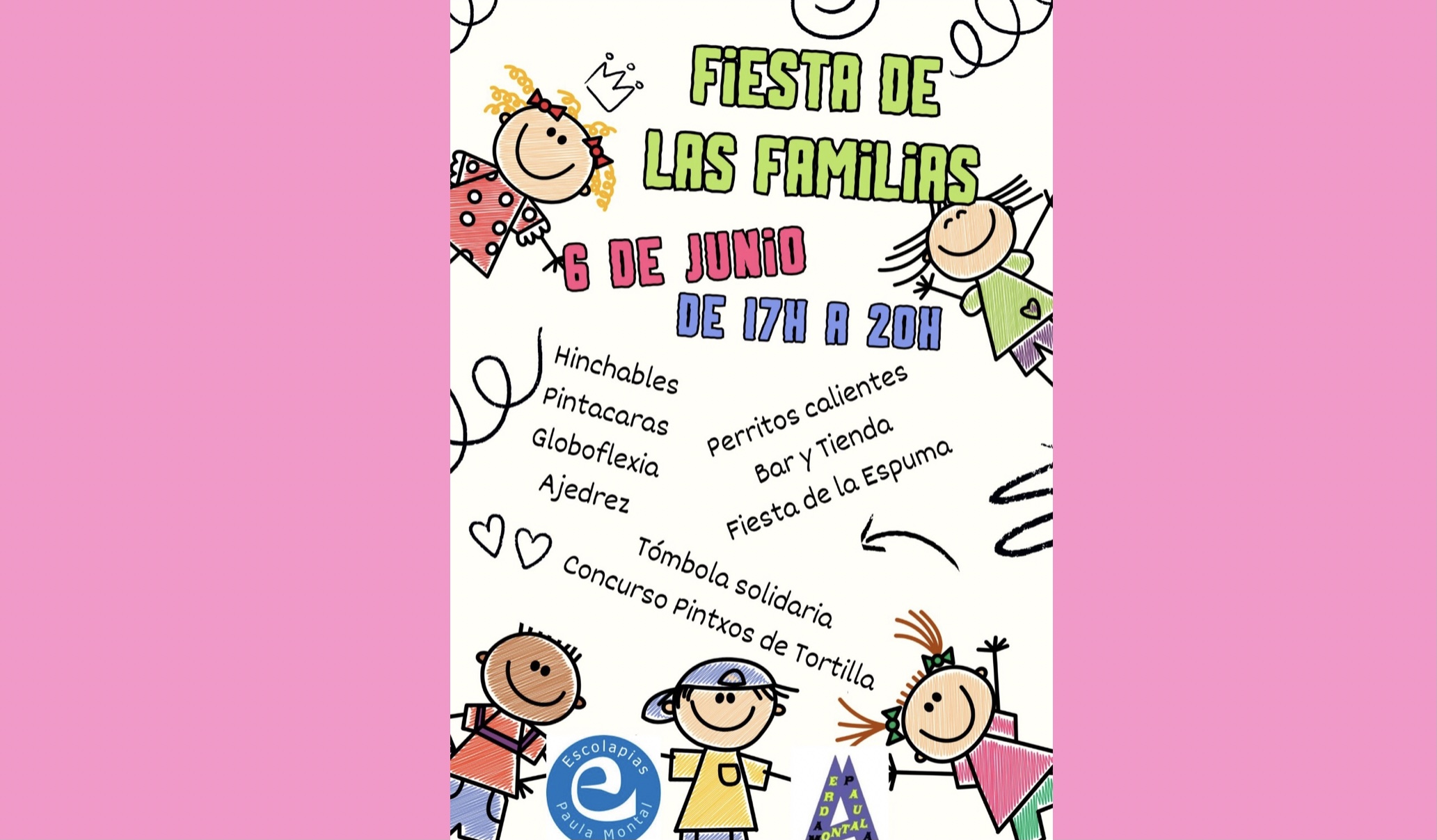 Fiesta de la familia. Viernes 6 de junio / Familiaren jaia. Ekainak 6, ostirala.