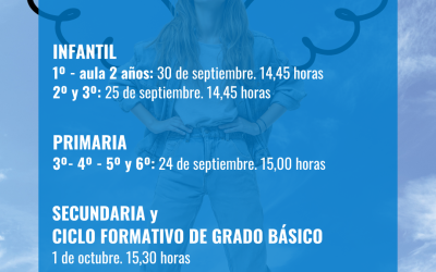 Reuniones de inicio de curso 25-26/   Ikasturte hasierako bilerak 25-26