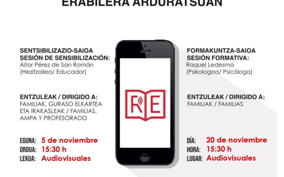 Sesiones formativas / Formakuntza saioak